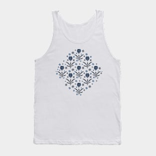 Blue Flowers II Tank Top